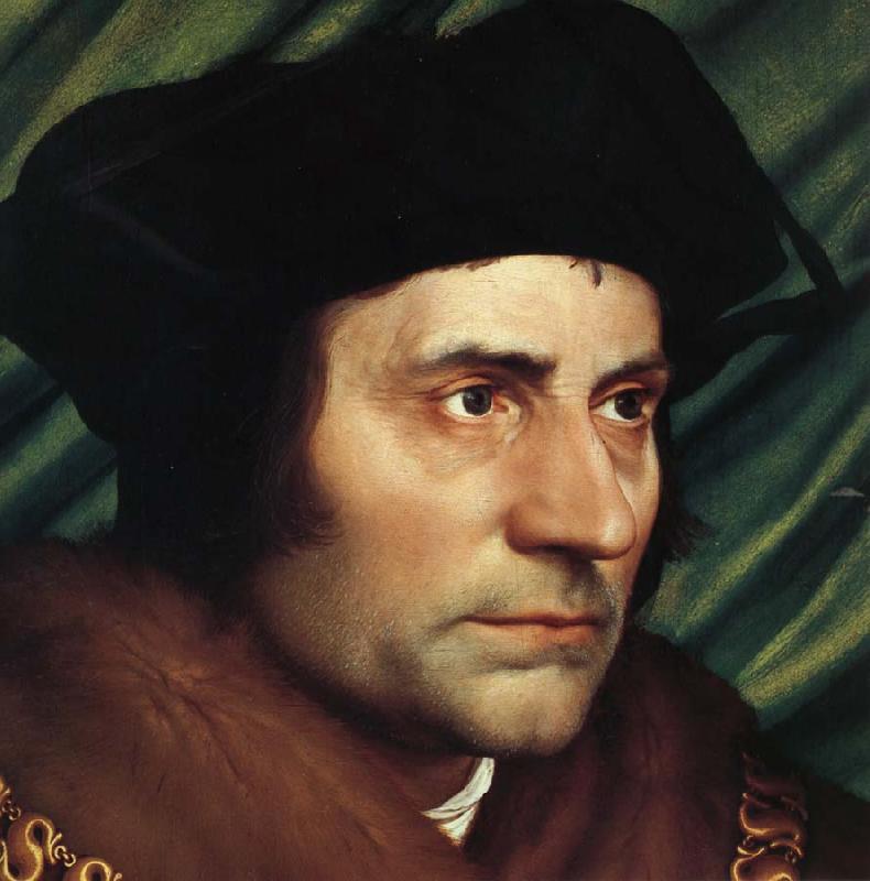Hans holbein the younger Details of Sir thomas more oil painting image